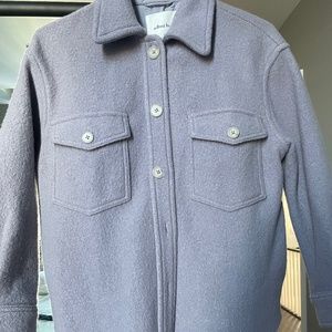 Wilfred Free purple shirt jacket